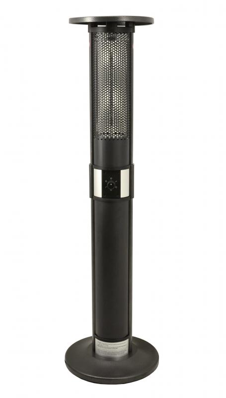 Patio heater with Powder Coated Frame and Base Cover